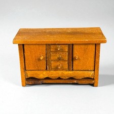 Buffet miniature bois ancien vintage maison de poupée meuble déco collection