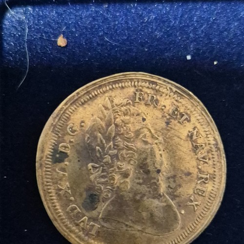 Louis xviii jeton - xviii, bronze