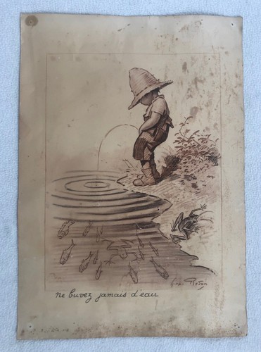 Ancien menu fouquets - ancien,