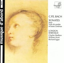 Sonates Pour Viole De Gambe Et Basse Continue, Carl Philipp Emanuel Bach et Lond