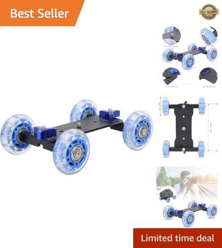 Portable camera slider car - portable,