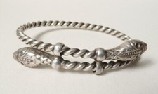 Ancien bracelet avec têtes - bracelet, de