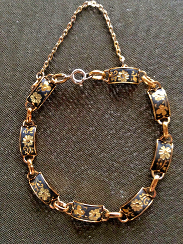 Bracelet vintage tolède - or, de