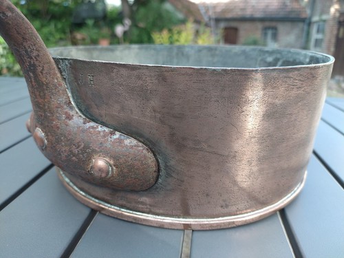 Casserole ancienne cuivre