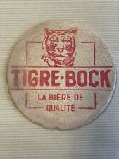 Sous Bock Avant Guerre tigre bock Strasbourg Kronenbourg Années 30 Biere Alsace