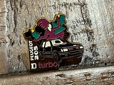 d PINS PIN CAR PEUGEOT 205 TURBO D VERSION DORE