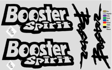 Set 4 Adhésifs MBK Booster Spirit Next Generation Compatible Moto Scooter 50-B2