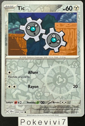 Carte pokemon tic - pokemon,