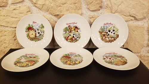 Lot assiettes à - lot, 6