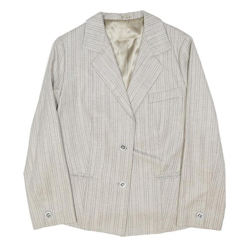 Veste boutonnée beige - veste,