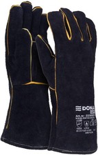 Gant de Soudeur en Croûte Cuir Vachette pour Soudage MIG...