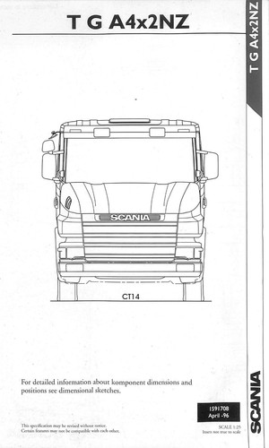 Scania trucks 4x2 nz - t, g