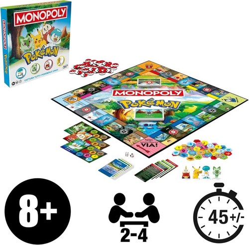 Hasbro monopoly pokémon - hasbro,
