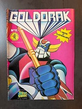 BD GOLDORAK  LE ROBOT DE L ESPACE    MAGAZINE n° 11 TELE-GUIDE 1979 + poster