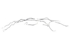 TRIUMPH Rocket 3 Roadster Set Tuyaux Frein ABS 10 - 17 Brake Tressées