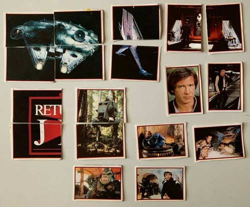 Lot panini star wars le - panini,