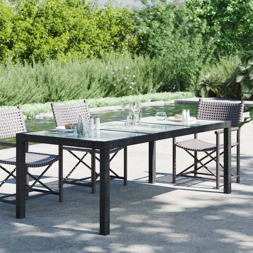 Table jardin noir - table,