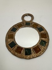 Miroir Irena Jaworska élève De Line Vautrin vintage , Mithe Espelt ,argonautes..