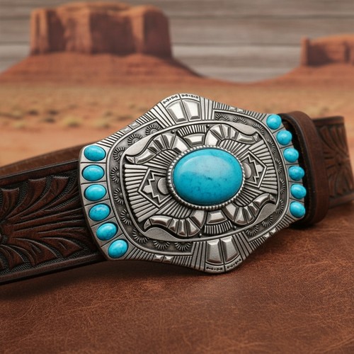 Boucle ceinture western - de,