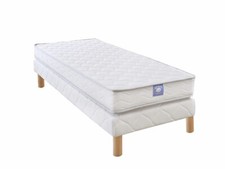 Ensemble matelas sardem belle literie forum + sommier tapissier 90x190