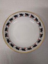 Assiette Creuse Porcelaine Suisse Décor Chat Et Pelote