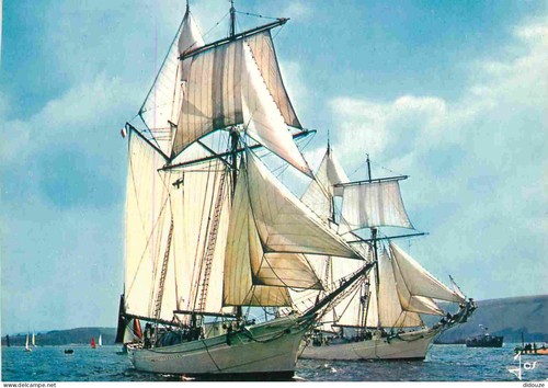 Carte postale bateaux - carte,