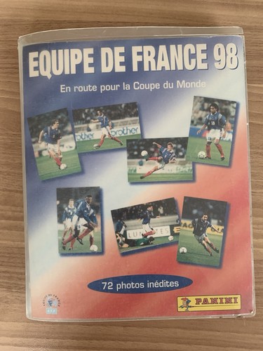 Album complet panini - panini, Équipe