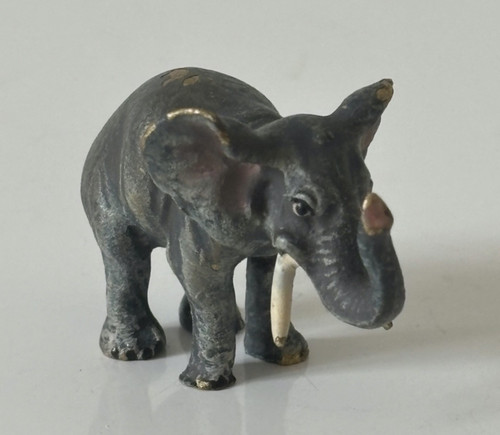 Ancienne miniature elephant - , en
