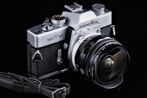 Minolta 101 objectif - sr, fish