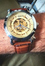 Montre automatique squelette