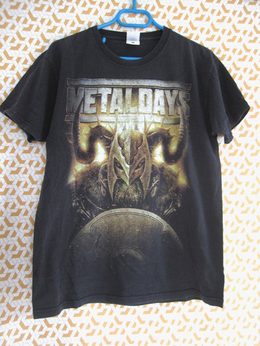 Shirt metal days noir - metal,