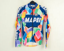 SMS Santini Mapei Hommes XL Cyclisme Jersey Chemise Veste Multicolore Rare Kit