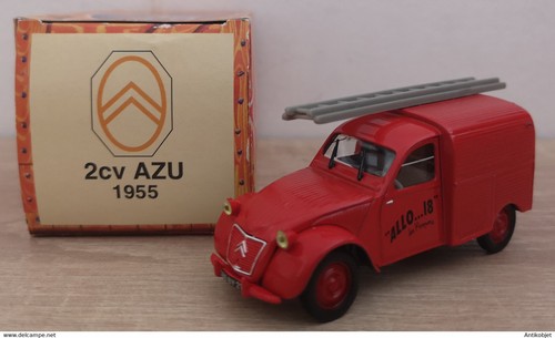 Citroen 2cv azu pompiers - azu,