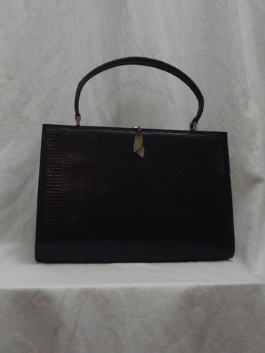 Sac lezard noir - sac, des