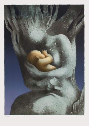 Claude serre lithographie - claude,