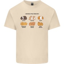 Cochon D'Inde Races 4 Hommes Clair T-Shirt