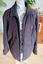 Veste Bi Matière "gentleman farmer" suedine homme noir T56 XL comme neuf