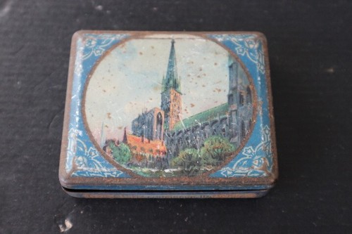 Ancienne boite vide - vide, tole