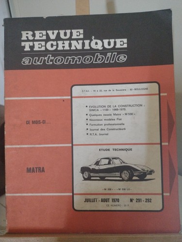 Revue technique automobile - ,