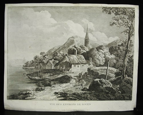 Gravure xviiie duhamel - xviiie,