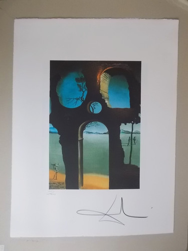 Lithographie salvador dali - salvador,