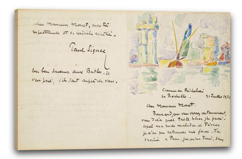 Toile cadres paul - paul, signac