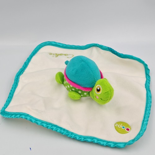 Doudou plat carré blanc