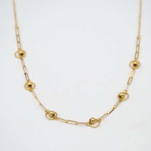 Collier jaune 18 carats - collier,
