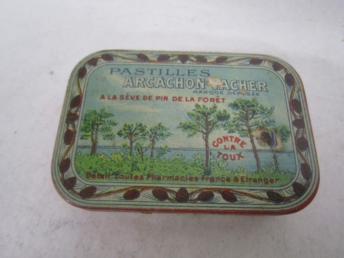 Ancienne boite tole litho - boite,