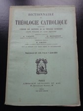 DICTIONNAIRE DE THEOLOGIE