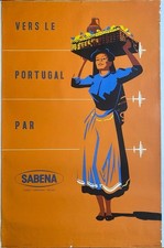 AFFICHE POSTER  Sabena