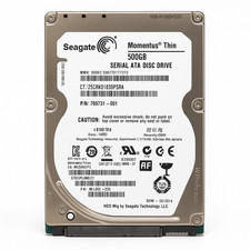 💾 Disque dur Seagate Momentus Thin 500 Go – SATA 2.5" – Testé et formaté –