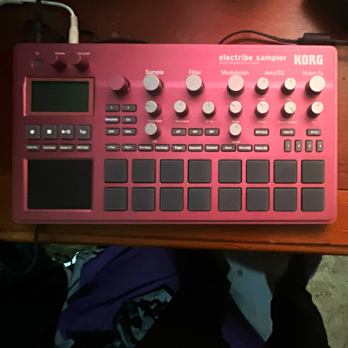 Korg electribe sampler - sampler, red