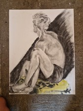 Beau Dessin Etude Homme Nue